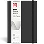 TRU RED™ Medium Hard Cover Ruled Journal, 5 1/2" x 8", Black (TR54769)~#|#~FFA5417A-74E1-462B-8C00B7F649F7E04E_sc7