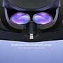 Pimax Crystal Light PC Virtual Reality Headset with Controllers, Spatial Audio, Black (PVH00010174)~#|#~FFAAEAB2-A4A5-485E-82BA2F71C9542C43_sc7