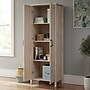 Sauder Select 72"H Storage Cabinet with 3 Shelves, Chalk Oak (433242)~#|#~FFAC6A8B-2F65-4004-B8C5A41DA763571E_sc7