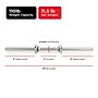 Standard 24” Threaded Chrome Dumbbell Bar Set with Star-Lock Collars (SF-SB01-24)~#|#~FFACCB00-81D4-4F35-970D608E8FAD5680_sc7