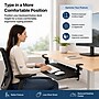 Uncaged Ergonomics KT4 Clamp-On Adjustable Under-Desk Keyboard Tray, Black ~#|#~FFAF110A-9FAC-4A42-B31B4E8AFEF1A249_sc7
