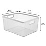 mDesign Steel Organizer, Matte White (25970)~#|#~FFB6BF03-3CAF-48B3-8BE42E1391C873A4_sc7