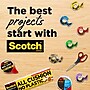 Scotch Removable Double Sided Tape with Dispenser, 3/4" x 11.11 yds., Clear (667)~#|#~FFB916FF-6E5A-4B72-9AEC9555B511043F_sc7