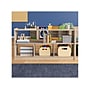 Flash Furniture Bright Beginnings 5-Section Modular Storage Unit, 24.5"H x 47.25"W x 11.75"D, Brown (MK-KE23957-GG)~#|#~FFBBE3AC-1732-49F2-8318C7E6C218C7F1_sc7
