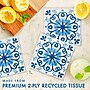 Creative Converting Blue Willow Party Napkins, Blue/White, 64/Pack (DTC365101BNAP)~#|#~FFC85CF5-465B-4EA0-BC306421EE2B27A5_sc7