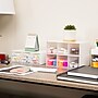 Mind Reader 9-Compartment Plastic Desk Organizer, White (BOX9-WHT)~#|#~FFC8DDDA-2624-4FD4-81F702284F607B89_sc7