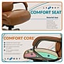 La-Z-Boy Aberdeen Ergonomic Bonded Leather Swivel Computer and Desk Chair, Camel (51545-CAM)~#|#~FFCEE880-3C2F-4618-BC9B545B867F6024_sc7