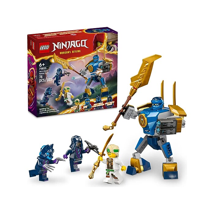 LEGO Ninjago Jay's Mech Battle Pack Building Set (71805) | Staples