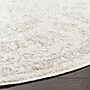 Safavieh Adirondack Collection 6' Round Indoor Area Rug, Machine Made, Ivory/Silver (ADR109C-6R)~#|#~FFE4A577-2D38-4E28-901D47124820AB35_sc7