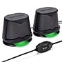 ENHANCE SB2 Computer Speaker System, Black/Green LEDs (ENPCSB2100GNWS)~#|#~FFE4DF1D-84E6-4280-A1CC8A3D87294171_sc7