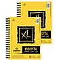 Canson XL Series 7" x 10" Wire Bound Bristol Sketch Pad, 25 Sheets/Pad, 2/Bundle (MCXC400100866-2)~#|#~FFEB8A54-6685-428A-BEFEA998B4D4008D_sc7