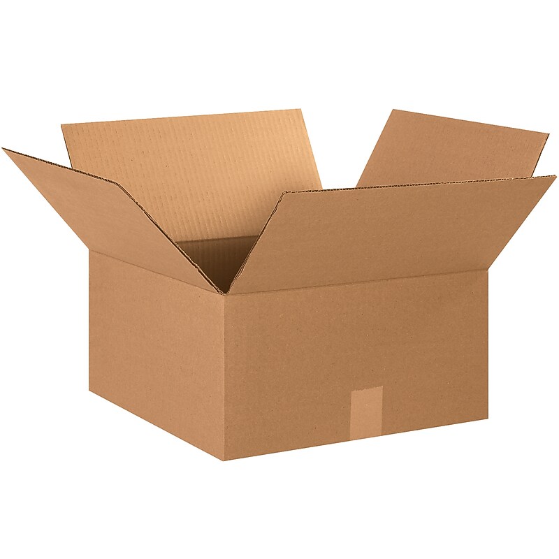 15" x 15" x 8" Shipping Boxes, 32 ECT, 25/Bundle (15158) image 1