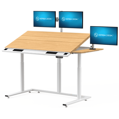 PowerLift Triad 72"W Electric Adjustable Drafting Table