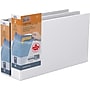 Davis Group QuickFit Heavy Duty 2" 3-Ring Standard Binders, D-Ring, White, 2/Pack (94030-02)~#|#~FFFFFFF2-4191-42A9-B70DC5AC3E7FE6FD_sc7