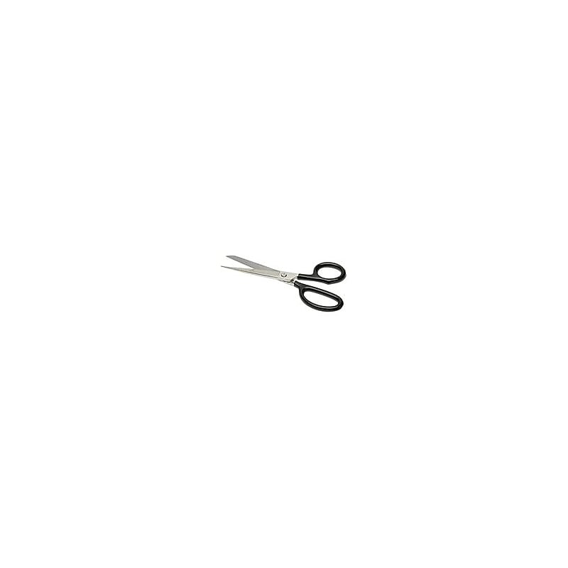 Skilcraft 7" Steel Heavy Duty Trimmer's Shears, Pointed Tip, Black (NIB002939199) image 1
