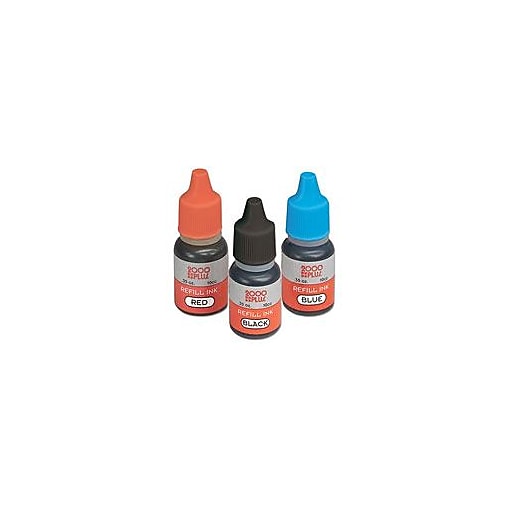 Shop Staples for Stamp Refill Ink, 10 cc Bottle, .35 oz, Black