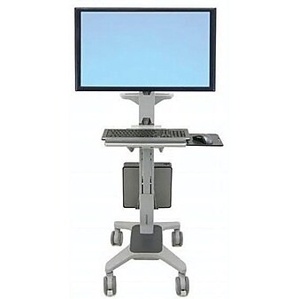 Ergotron Neo-Flex 3-Shelf Laminate Mobile Printer Stand, Mahogany (24-189-055)