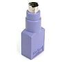 Startech USB A to PS/2 Keyboard Adapter, Female to Male, Purple (GC46FMKEY)~#|#~im1g28143_sc7