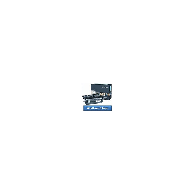 Lexmark 12A7365 Remanufactured Black Extra High Yield Toner Cartridge image 1