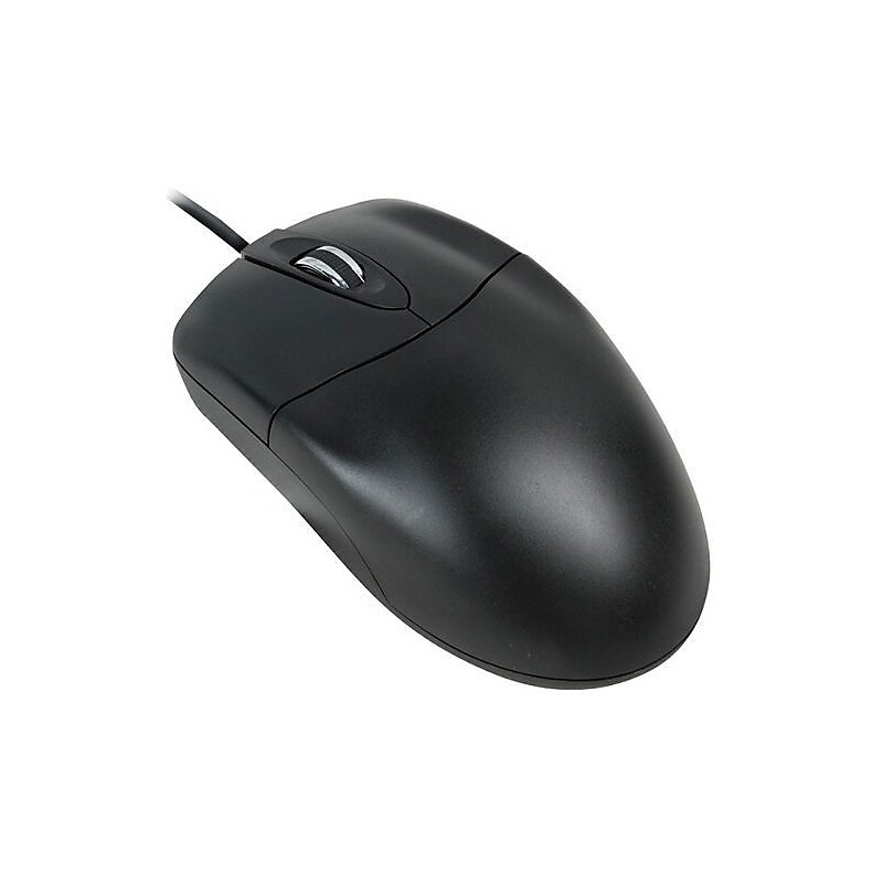 Adesso Optical PS/2 Mouse, Black (HC-3003PS) image 1