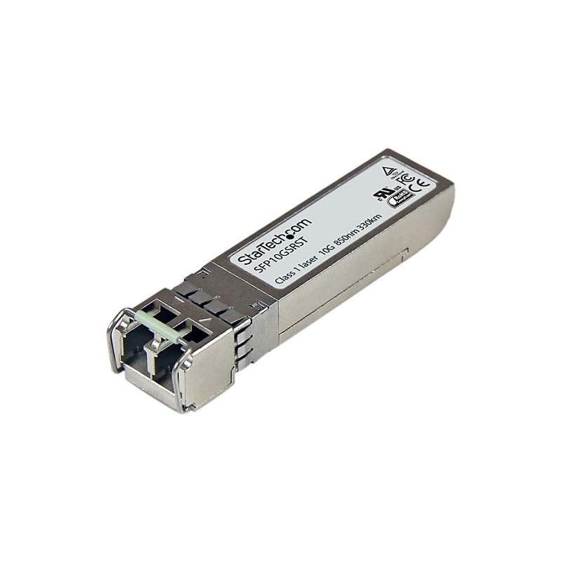StarTechSFP10GSRST Cisco Compatible 10GBase-SR SFP+ Fiber Transceiver Module image 1