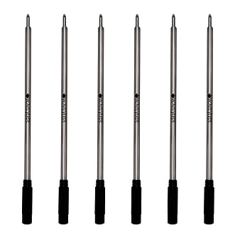 Monteverde® Medium Ballpoint Refill For Cross Ballpoint Pens, 6/Pack, Black
