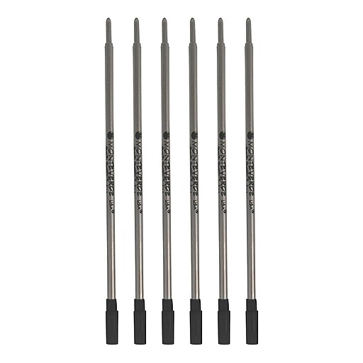 Monteverde® Medium Ballpoint Refill For Dupont Ballpoint Pens, 6/Pack