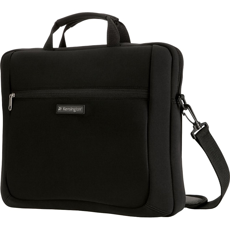 Kensington® Simply Portable SP15 Neoprene Sleeve For 15.4" Notebook/Laptops, Black image 1