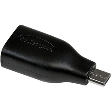StarTech Micro USB OTG to USB Adapter, Black (UUSBOTGADAP)