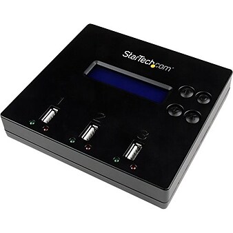 StarTech USBDUP12 1:2 Standalone USB 2.0 Flash Drive Duplicator and Eraser (USBDUP12)