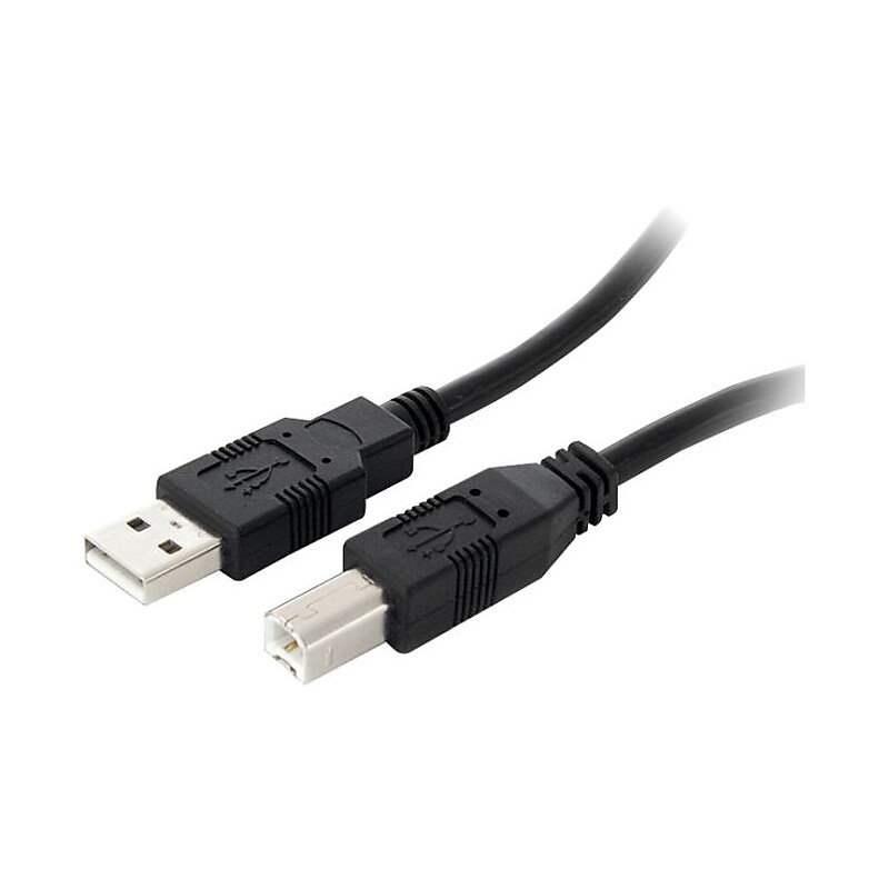 StarTech 30' Active USB 2.0 A to B Cable, Black image 1