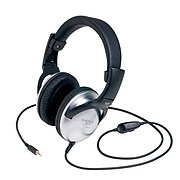 Koss UR29 Over-Ear Mix Jockey Headphone with In-Line Mic, Silver
