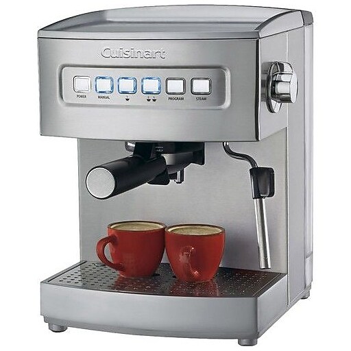 Cuisinart® 15 Bar Programmable Espresso Maker, Silver at Staples