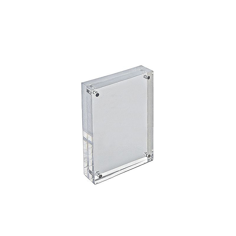 Azar Sign Holder, 4" x 6", Clear Acrylic (104433) image 1