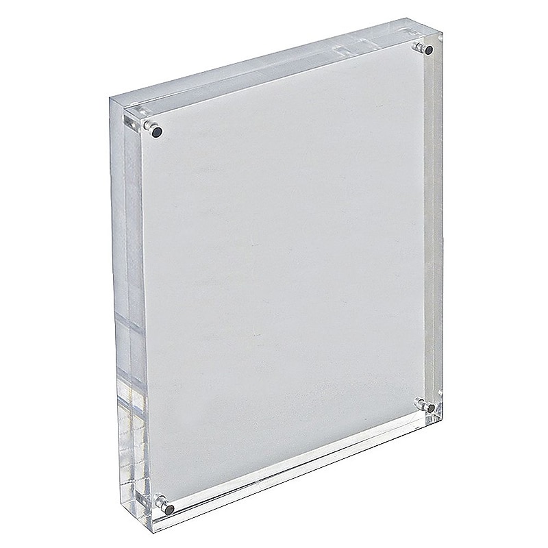 Azar Sign Holder, 8.5" x 11", Clear Acrylic (104436) image 1