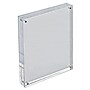 Azar Sign Holder, 8.5" x 11", Table Top, Clear, Acrylic (104436)~#|#~m000008416_sc7