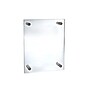 Azar Sign Holder, Wall Mounted, Silver Acrylic (105512)~#|#~m000008431_sc7