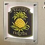Azar Sign Holder, 21" x 26", Wall Mounted, Silver, Acrylic (105528)~#|#~m000008440_sc7
