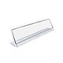 Azar Sign Holders, 6" X 2", Horizontal, Clear Acrylic, 10/Pack (112702)~#|#~m000008477_sc7