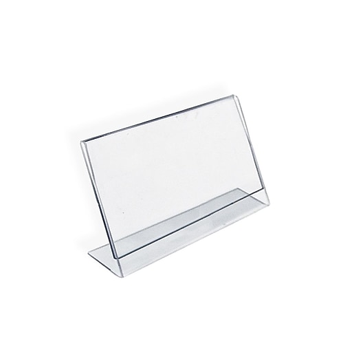 Plexi Acrylic Sign Holder Single Sheet Ease Multi Size style 