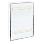 Azar Sign Holder, 8.5" x 14", Vertical, Wall Mounted, Clear Acrylic, 10/Pack (122013)~#|#~m000008525_sc7