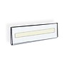 Azar Displays Adhesive Wall Sign Holder, 5.5"W x 2.5"H, Clear, 10/Pack (122015)~#|#~m000008528_sc7