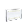 Azar Sign Holder, 10" x 8", Horizontal, Wall Mounted, Clear Acrylic, 10/Pack (122026)~#|#~m000008550_sc7