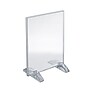 Azar Sign Holder, 7" x 5", Table Top, Clear, Acrylic, 10/Pack (132722)~#|#~m000008566_sc7