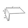 Azar Sign Holder, 5.5" x 3.5", Horizontal, Clear Acrylic, 10/Pack (142701)~#|#~m000008577_sc7