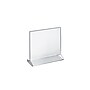 Azar Sign Holder, 8.5" x 8.5", Vertical, Clear Acrylic, 10/Pack (142717)~#|#~m000008606_sc7