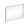 Azar Sign Holder, 14" x 11.75", Horizontal, Wall Mounted, Clear, Acrylic, 10/Pack (162711)~#|#~m000008660_sc7