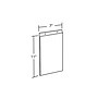 Azar Sign Holder, 7" x 11", Vertical, Clear Acrylic, 10/Pack (162716)~#|#~m000008673_sc7