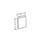 Azar Sign Holder, 5.5" x 7.75", Vertical, Wall Mounted, Clear, Acrylic, 10/Pack (162720)~#|#~m000008681_sc7