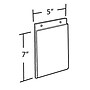 Azar Sign Holder, 5" x 7", Vertical, Clear Acrylic, 10/Pack (162722)~#|#~m000008685_sc7